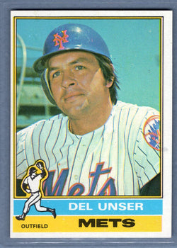 1976 Topps #268 Del Unser  EX-MT  GOSB1