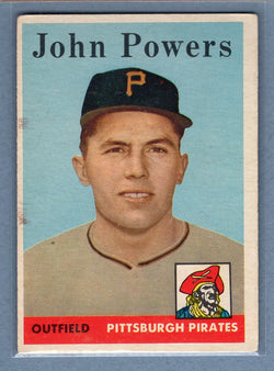 1958 Topps #432 John Powers VG-EX  GO129