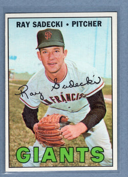 1967 Topps #409 Ray Sadecki (st) (b) VG   GO340