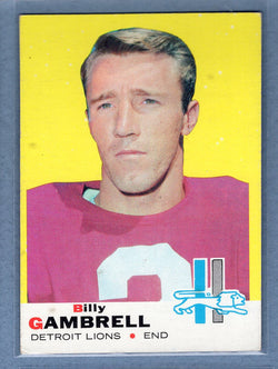 1969 Topps #101 Billy Gambrell (c) VG-EX  GO801