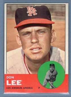 1963 Topps #372 Don Lee EX-MT      INVGO395