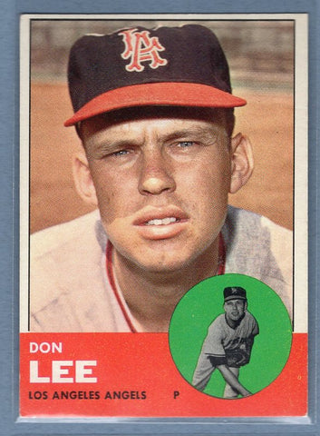 1963 Topps #372 Don Lee EX-MT      INVGO395