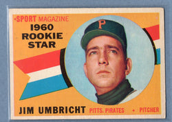 1960 Topps #145 Jim Umbricht EX-MT  GO522