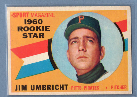 1960 Topps #145 Jim Umbricht EX-MT  GO522