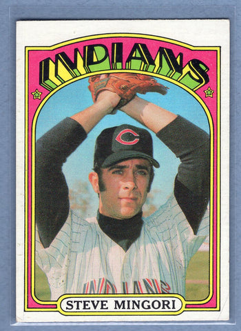 1972 Topps #261 Steve Mingori  EX  GO315