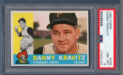 1960 Topps #238 Danny Kravitz (27405192) PSA 8