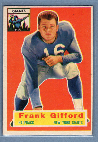 1956 Topps #53 Frank Gifford (HOF) EX  GO120