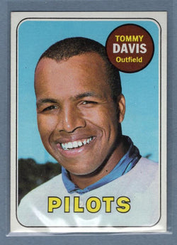 1969 Topps #135 Tommy Davis EX   GO149