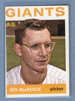 1964 Topps #297 Ken MacKenzie EX-MT   GO523