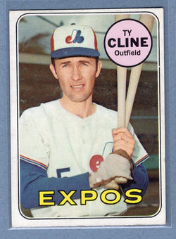 1969 Topps #442 Ty Cline EX-MT  GO350