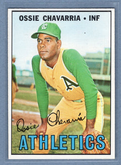 1967 Topps #344 Ossie Chavarria EX-MT  GO460