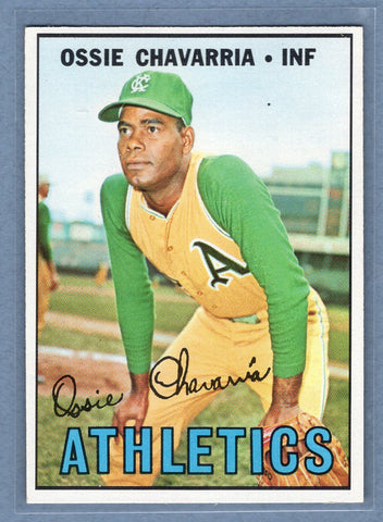 1967 Topps #344 Ossie Chavarria EX-MT  GO460