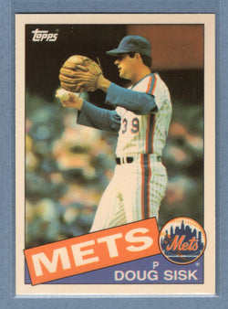 1985 Topps Tiffany #315 Doug Sisk NM