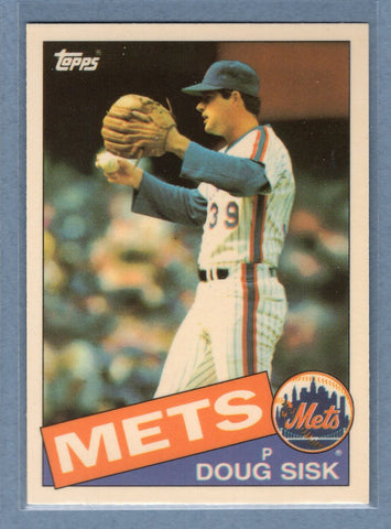 1985 Topps Tiffany #315 Doug Sisk NM