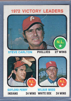 1973 Topps #66 Victory Leaders (Steve Carlton)  (C) EX-MT  GO669