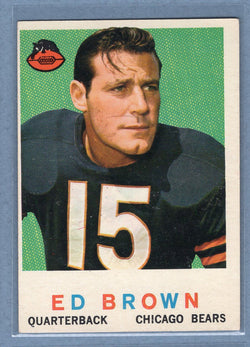 1959 Topps #137 Ed Brown EX-MT  GO176