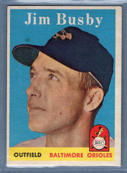1958 Topps #28 Jim Busby EX  GO401