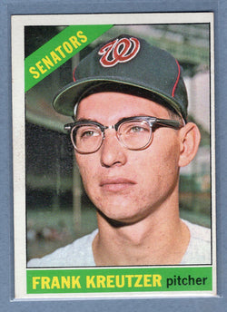 1966 Topps #211 Frank Kreutzer (b) VG-EX  GO470