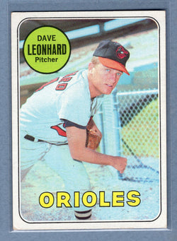 1969 Topps #228 Dave Leonhard  EX  GO602