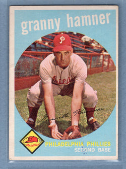 1959 Topps #436 Granny Hamner (mk) VG  GO213