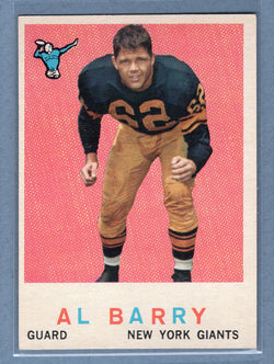 1959 Topps #138 Al Barry EX-MT  GO176