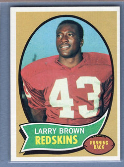 1970 Topps #24 Larry Brown (R) EX-MT  GO179