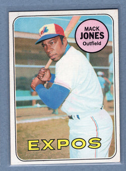 1969 Topps #625 Mack Jones EX-MT  GO645