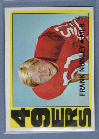 1972 Topps #249 Frank Nunley NM GO181