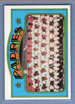 1972 Topps #262 San Diego Padres  EX-MT  GO315