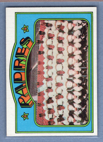 1972 Topps #262 San Diego Padres  EX-MT  GO315