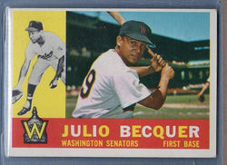 1960 Topps #271 Julio Becquer EX  GO560