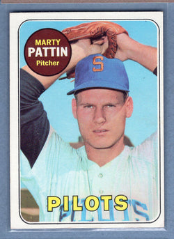 1969 Topps #563 Marty Pattin  EX   GO501