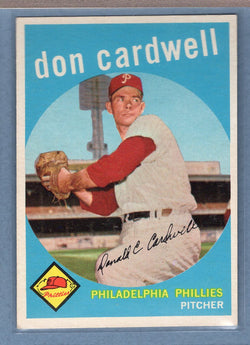 1959 Topps #314 Don Cardwell (1) EX-MT  GO73