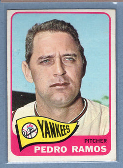 1965 Topps #13 Pedro Ramos (a) VG-EX  GO375