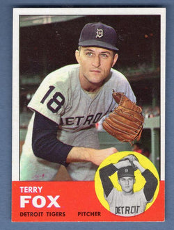 1963 Topps #44 Terry Fox EX-MT    CCS13