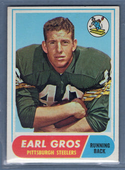1968 Topps #7 Earl Gros EX  GO209