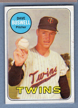 1969 Topps #459 Dave Boswell (st)  VG  GO577