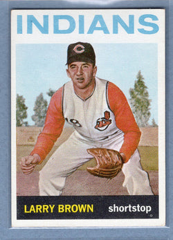 1964 Topps #301 Larry Brown EX-MT   GO523