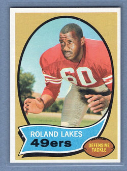 1970 Topps #27 Roland Lakes EX-MT  GO179