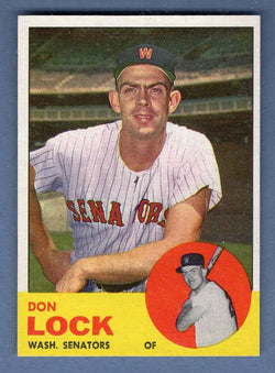 1963 Topps #47 Don Lock EX-MT    CCS14