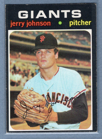 1971 Topps #412 Jerry Johnson  EX  GO950
