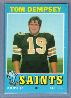 1971 Topps #5 Tom Dempsey EX-MT  GO248