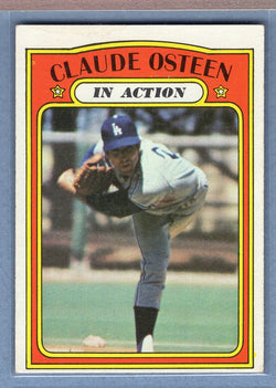 1972 Topps #298 Claude Osteen IA EX  GO500