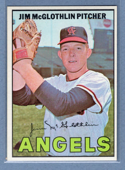 1967 Topps #19 Jim McGlothlin EX-MT    GO323