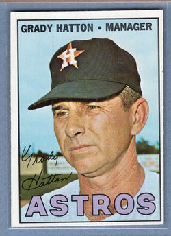 1967 Topps #347 Grady Hatton EX-MT  GO460