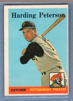 1958 Topps #322 Harding Peterson  VG-EX  GO387
