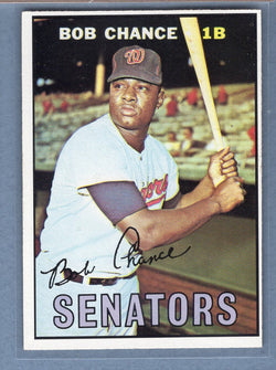 1967 Topps #349 Bob Chance EX-MT  GO460