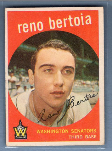 1959 Topps #84 Reno Bertoia VG-EX    Set Break A