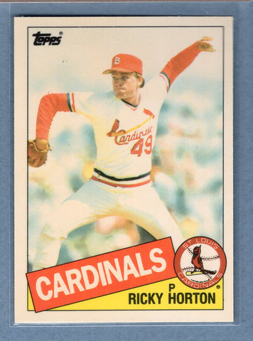 1985 Topps Tiffany #321 Ricky Horton NM