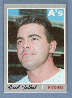 1970 Topps #287 Fred Talbot  EX  GO695